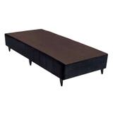 Base para Cama Box Solteiro Florence ll (23x78x188) Preta - Ortobom
