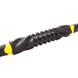 Bastao de massagem miofascial preto e amarelo roppe