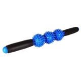 Bastão Espinho Massageador Liveup Sports Ls5050 Preto/Azul