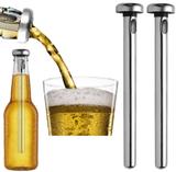 Bastão Resfriador Inox Garrafa Bebida Cerveja Bar Kit 2pçs - Home