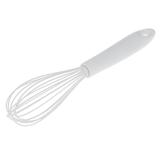 Batedor de Claras Silicone Branco Manual Cozinha 31 cm - Weck
