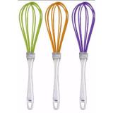 Batedor De Silicone P/cremes Ovos Claras Chantily bolo - Kza