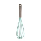 Batedor Manual de Ovos Clara Fue/Fouet de Silicone Verde Água 30cm - Art house