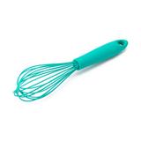 Batedor Manual Fouet Fio Silicone Com Cabo Em Pp 31cm Weck - Verde