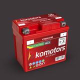 Bateria 4 AH (Selada) Honda Biz 125 / Bros 150 Fan / Titan 150 XRE300 Komotors