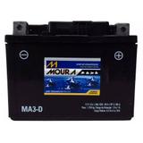Bateria Moto MA3-D Moura 3Ah Honda Biz 100 CRF 110F CT 70 MSX 125 Grom NB 50 AERO
