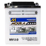 Bateria Moto Mv12-d Moura 12ah Honda CB550SC CB650SC Nighthawk Yamaha XT TENERE