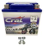 Bateria Selada Ytx5l-bs 5ah Biz 125 Titan 125 Fan Cral Clm5