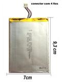 Bateria Tablet Multilaser M7 3G Plus Original 9,3 x 7cm 2700mah