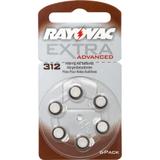 Baterias Pilhas Aparelho Auditivo 312 sm60 rayovac