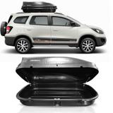 Bau Maleiro Motobul De Teto Bagageiro 510 Litros Preto