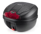 Bau Moto 40 Litros Com Refletor + Base De Fixação Marca Gow