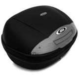 Baú Moto Bauleto 45 Litros Givi E450NT Monolock Simply Bagageiro Universal Preto Para 2 Capacetes