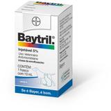 Baytril Injetavel 5 10ML - Bayer
