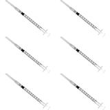 BD Seringa P/ Insulina C/ Agulha 1cc 13x3,8 (Kit C/06)