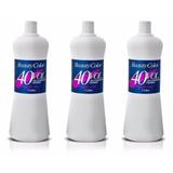 Beautycolor Água Oxigenada 40vol 1 L (Kit C/03)