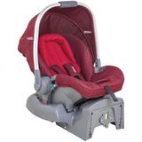 Bebê Conforto Até 13 Kg - Para Carrinho Moon - Caracol - Melange - Vermelho Marsala - Kiddo