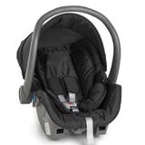 Bebê Conforto Cocoon para Auto Black/Grafite Base Arredondada para Balanço - Galzerano