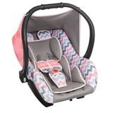 Bebe Conforto Rosa de 0 até 13kg capota retrátil Ello Tutti Baby