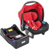 Bebê Conforto Touring Evolution Se Red + Base Burigotto