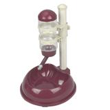 Bebedouro automatico para cães e gatos CBR04287 vinho - Commerce brasil
