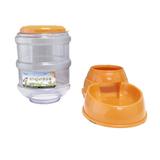 Bebedouro Automatico para Cães e Gatos Petpop BTJP042 Laranja
