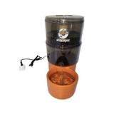Bebedouro Cachorro Acquapet Fume 8 L c/Bomba Bivolt