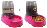 Bebedouro + Comedouro Automático Com Reservatório Bistrô Pet Flex para Cães e Gatos