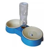 Bebedouro Comedouro Para Cães e Gatos Suporte Para Garrafa - Raylight