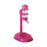 Bebedouro De Bilha Com Suporte E Comedouro Rosa - Chalesco