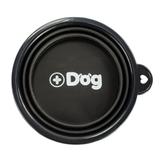 Bebedouro e comedouro portátil mais dog preto