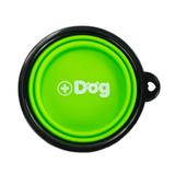 Bebedouro e comedouro portátil mais dog verde