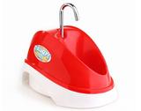 Bebedouro Eletrico Bivolt Fonte Agua Cachorro Gato Cor Vermelha - Truqs pet