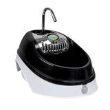 Bebedouro Fonte Elétrica para Cães e Gatos com Sensor de Presença Truqys Pet Volcano Preto