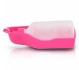 Bebedouro Garrafinha Portátil Pet Para Cachorro Gato 350ml Jacki Design ROSA