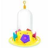 Bebedouro P/ Beija Flor C/Prato Poleiro Anti-Formiga 5 Flores 920ml - Manos pet