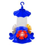 Bebedouro Para Beija Flor Gold Com 3 Flores - Plástico - Murano