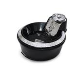 Bebedouro Para Cães e Gatos Petlon Premium Preto/Prata