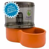 Bebedouro para Gatos Filtro Acquapet Fumê com Bomba 2,5 Litros 110v