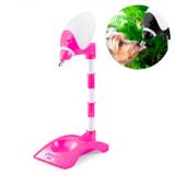 Bebedouro para Pets Automatico Lambe Lambe 1 L Altura Regulavel Rosa Truqys