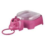 Bebedouro portátil plástico rosa Cód. 5659 - Sanremo