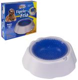 Bebedouro / tigela fria de plastico com fundo de gel 470ml - Western pet