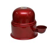 Bebedouro vida mansa 1,4 litros não molha o pelo vermelho em aluminio