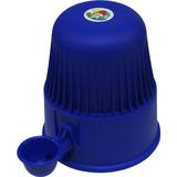 Bebedouro vida mansa 2 litros não molha o pelo azul escuro