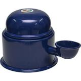 Bebedouro vida mansa 700 ml não molha o pelo em aluminio azul