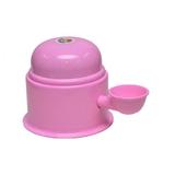 Bebedouro vida mansa 700 ml não molha o pelo em aluminio rosa
