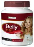 Belly Hair 60 Cápsulas - Suplemento Pra Queda De Cabelo - Naturei