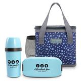 (BEM-ESTAR) Kit 3 Peças de Marmita, Garrafa, e Bolsa Térmica - Bem estar