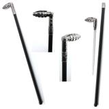 Bengala Com Espada modelo granada 90cm Metal 0106 - Ds