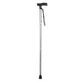 Bengala de aluminio tipo t dobravel prata mercur - Mercur s.a.